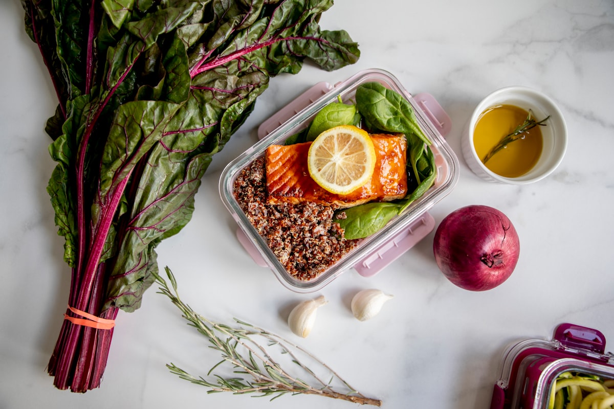 Healthy nutrition and wellness concept